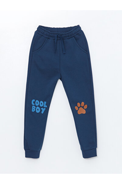 LC Waikiki Σετ φόρμας για μωρό αγόρι με στάμπα με λαιμόκοψη LCW