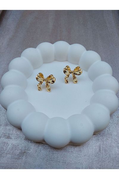 Alexis Carrel Mini Women's Bow Earrings
