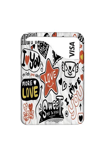 omix X300 X400 X500 X600 X700 X5 X6 X7 X3 X6 X7 Leather Card Holder Case Sticker