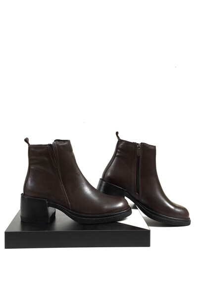 DONDUK أحذية نسائية بكعب من الجلد الطبيعي