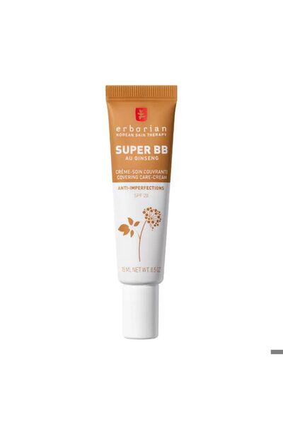 erborian Güneş Koruyuculu SPF20 Kapatıcılığı Yüksek BB Krem-15 ml- Caramel