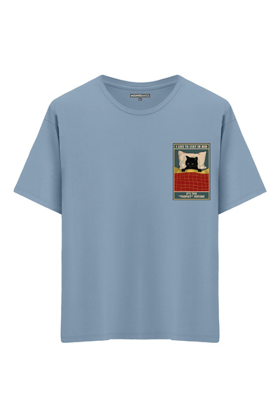 Mounte Bianca Unisex Peopley - Футболка оверсайз