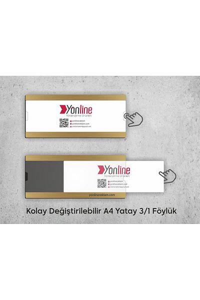 Yönline Door and Wall Type Easy to Change A4 1/3 Fountain