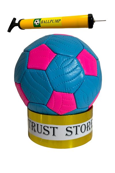TRUST STORE No 2 Handball Ball Stitched Inflator Pump - Gift