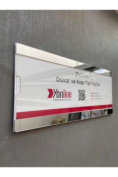 Yönline A4 1/3 Foyluk White Base - Easy to Change Door and Wall