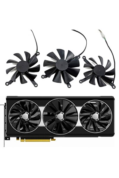 Xfx Radeon Rx 5700 Xt Thıcc Iıı Ultra Cf1015h12s 4pin Fan