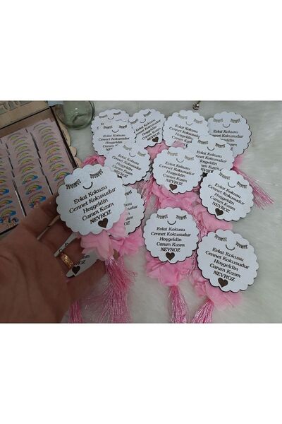 ARMAGAN BEBEK NİKAH ŞEKERİ Bebek Ahsap Magnet Hediyelik (20adet)