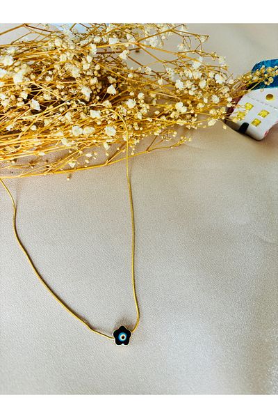 Markiz Takı Evil Eye Bead Necklace 40 cm + 5 cm