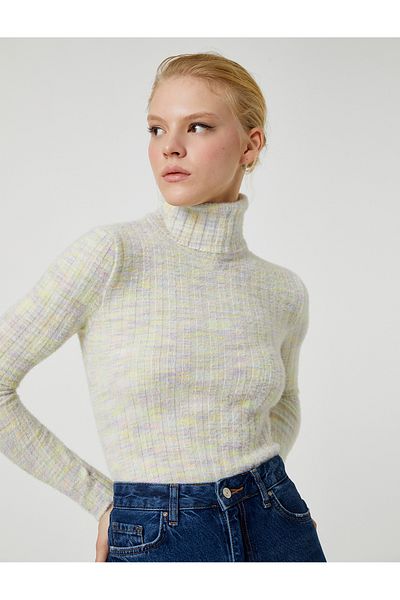Koton Şahika Ercümen Turtleneck Soft Knitwear Sweater