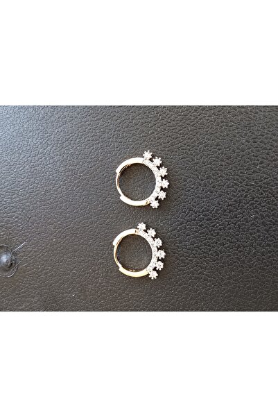 Özgür Xuping çelik işlemeli mini küpe