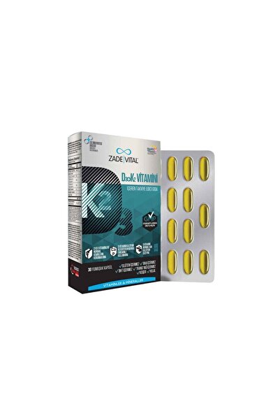 Zade Vital D3+k2 Vit Blister 30 Capsules