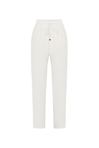 Exquise Regular Fit Lace Detailed Trousers