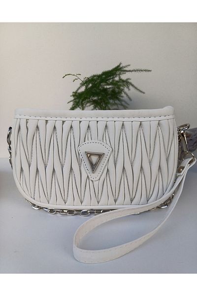MK butik GEANT DE UMAR DE DAMA CU LANT SI CUREA AJUSTABILĂ DIN PIELE