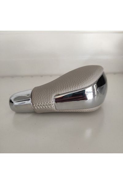 imza direksiyon kılıfı Renault Fluence Automatic Gear Shift Knob Beige Leather