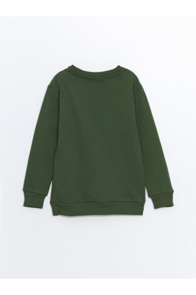 LC Waikiki Σετ φόρμας για αγόρι με στάμπα LCW Kids Green Hulk