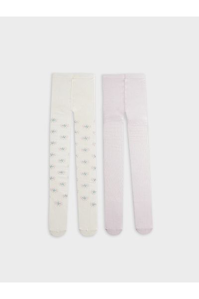 LC Waikiki Patterned Pantyhose for Girls - Pack of 2