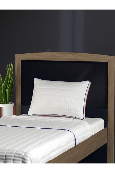 MEŞELİ TEKSTİL Single Stain Resistant Summer Thin Quilt Premium Antibacterial Washable
