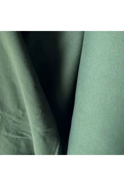 ÖZGÜR KUMAŞ قماش ريبانا باللون الأخضر الداكن