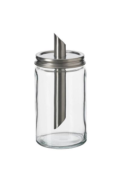 IKEA Citronhaj Brown Glass Sugar Bowl - 15 cm