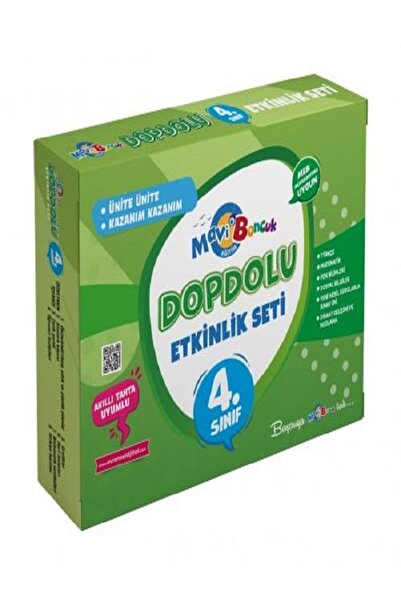 Açı Yayınları 4.Sınıf Mavi Boncuk DOPDOLU Etkinlik Seti ( Akıllı Tahtaya Uyum...