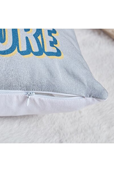 Home Box Harry Play Date Cotton Duck Filled Cushion - 40x40 cm