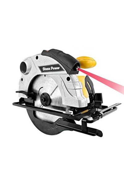 STAXX POWER Pro Speed Lazerli Daire Sunta Kesme Daire Testere Makinesi 1800w 45' Açılı Kesim Eldivenli