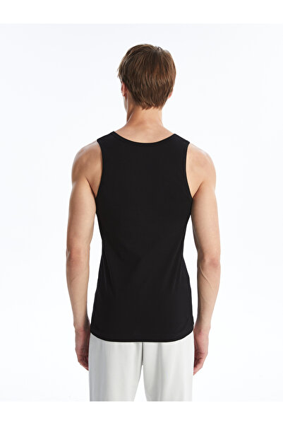 LC Waikiki Ανδρικό χτενισμένο βαμβακερό εσώρουχο - γιακά U, 2 πακέτο