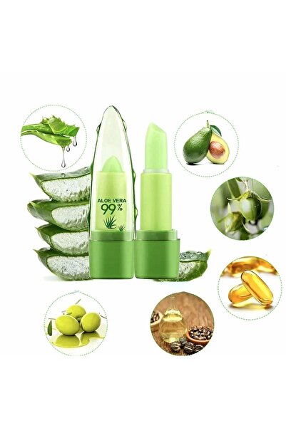 Lesvip's Aloe vera özlü dudak nemlendirici etkili renk değiştiren sihirli ruj