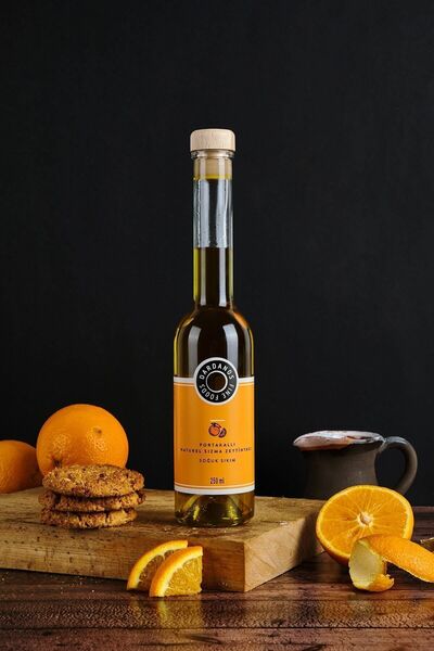 Dardanos Fine Foods Portakallı Naturel Sızma Zeytinyağı 250 ml Hediyelik Kutu...