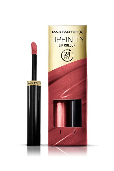Max Factor Durable Lipstick and Shine Balm - Lipfinity Lip Color 110 Passiona...