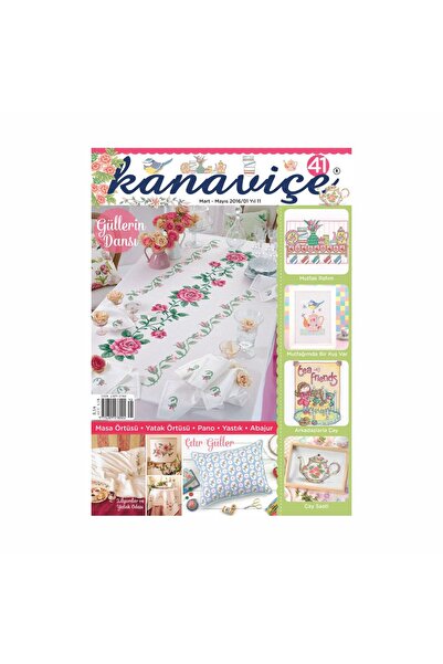kanaviçe Nakış Elişi Hobi Dergisi Sayı 41