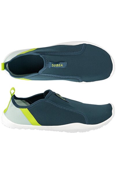 Decathlon Subea Yetişkin Deniz Ayakkabısı Lacivert  Sarı  Aquashoes 120