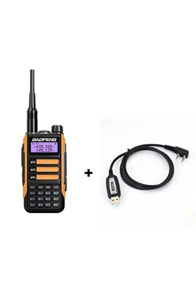 BAOFENG Uv-16 Pro turuncu+Programlama kablosu
