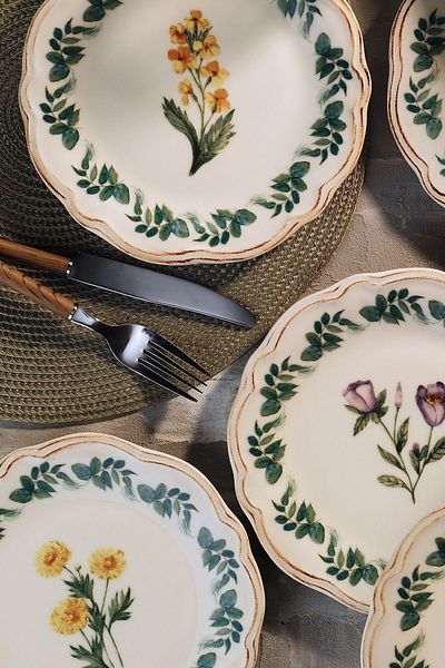 Fecra Mirel 6 Piece Set - Cake Plate and Top Base