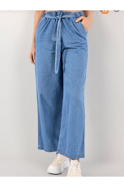 DENİZLİFE Wide Leg Thin Jeans