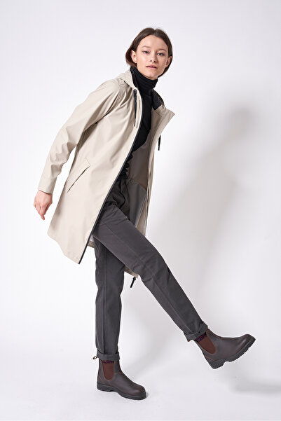 Tanta Rainwear معطف واق من المطر نسائي بيج تانتا نوفولا