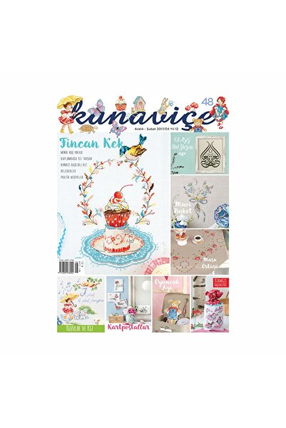 kanaviçe Nakış Elişi Hobi Dergisi Sayı 48
