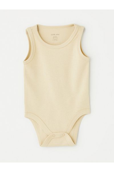 LC Waikiki Basic Snap-On Crew Neck Body for Baby Girl - Pack of 2