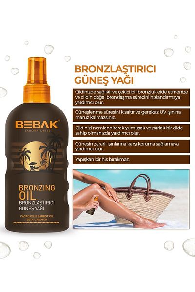 Bebak 150 Ml Bronzing Oil - 0 Spf