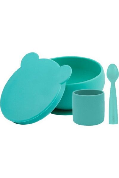 OiOi Blw Silicone Nutrition Set - Green