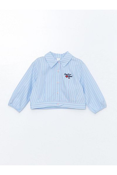 LC Waikiki Stylish Striped Shirt for Baby Girl