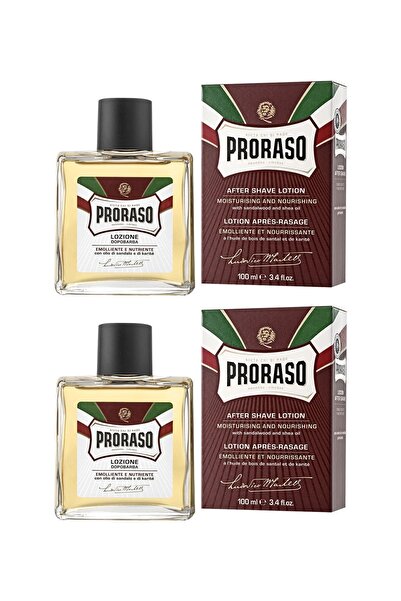 Proraso Tıraş Sonrası Losyonu Sandal Ağacı Özlü 100 ml 2 Adet