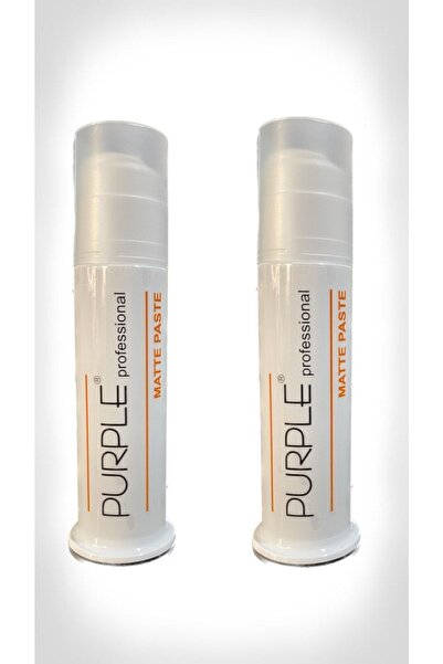 Purple Professional Purple Mat Wax 100 Ml Doğal Şekillendirici - 2 Adet Mat01