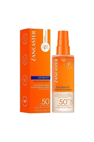 Lancaster Sun Beauty Sonnenschutzwasser Spf50 150ml - Sonnenschutzwasser für den Körper Spf50