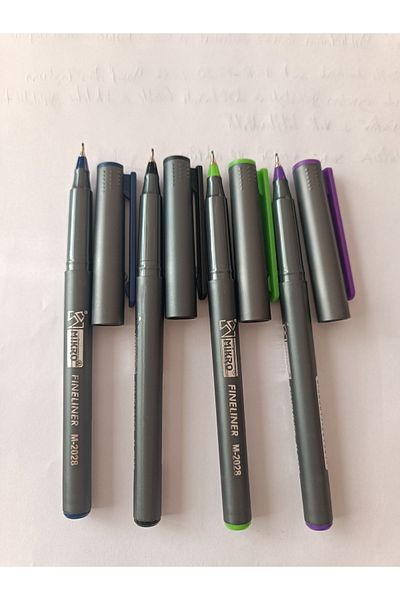Bilen Kırtasiye Set of 4 Micro Finels