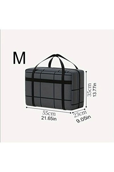 SYNOPE Saplı Su Geçirmez Büyük Geniş Kapasiteli Dayanıklı Katlanabilir Valiz Bavul Eşya Taşıma Çantası