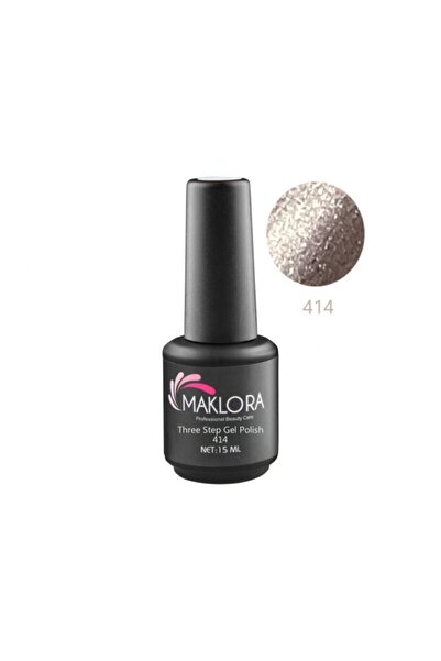 Maklora Simli Kalıcı Oje 414