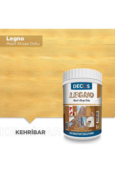 DECOS LEGNO - Masif Ahşap Doku Boyası