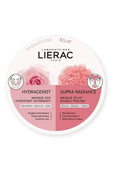 Lierac Duo Mask Hydragenist Supra Radiance Anında Nemlendirici Işıltı Veren M...