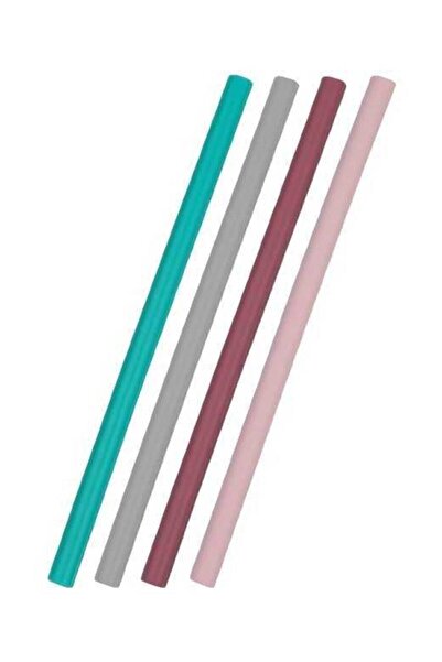 OiOi Silikon Pipet 4'lü - Pembe Mix
